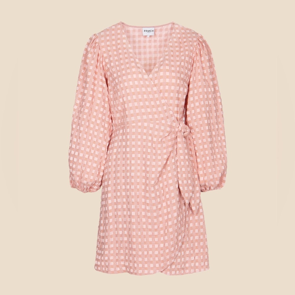 FRNCH Acela Check Mini Dress